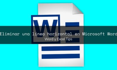 Eliminar una línea horizontal en Microsoft Word